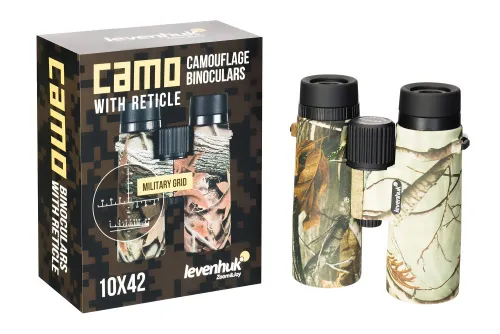 изображение бинокъл с решетка Levenhuk Camo 10x42,  6