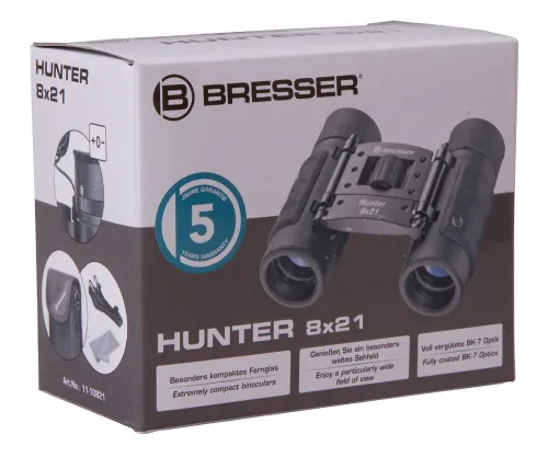 снимка бинокъл Bresser Hunter 8x21,  8