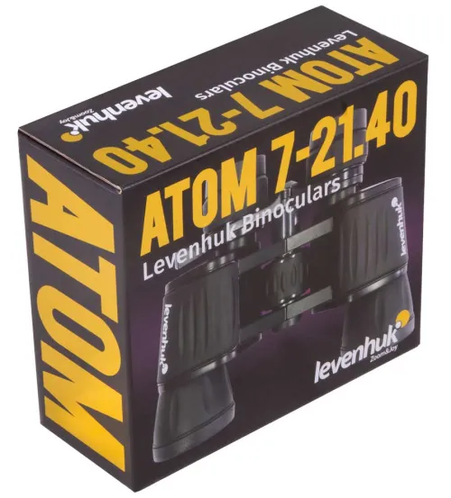 фотография бинокъл Levenhuk Atom 7–21x40,  10