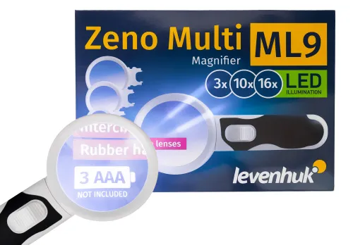 картина лупа Levenhuk Zeno Multi ML9,  9