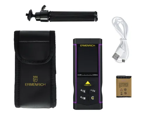 изображение лазерен измерител Ermenrich PRO LR200, с камера,  2