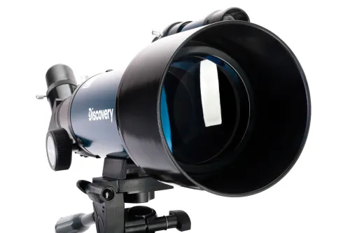 картинка телескоп Levenhuk Discovery Sky Trip ST70 с книга,  12