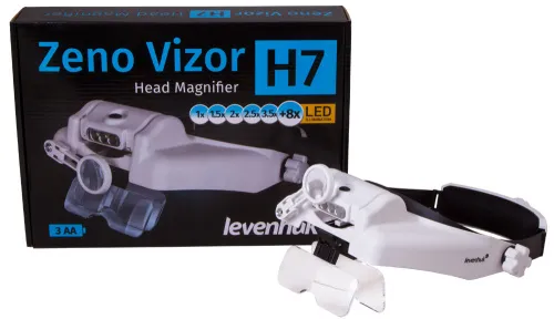 картинка лупа за глава Levenhuk Zeno Vizor H7,  10