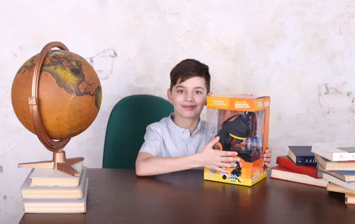 фотография микроскоп Bresser National Geographic 40–640x с адаптер за смартфон,  9