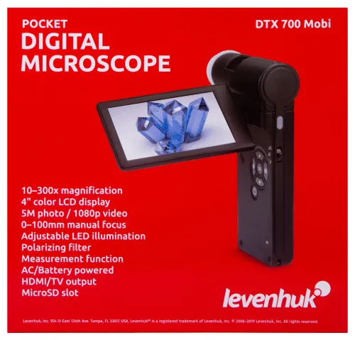 картина цифров микроскоп Levenhuk DTX 700 Mobi,  18