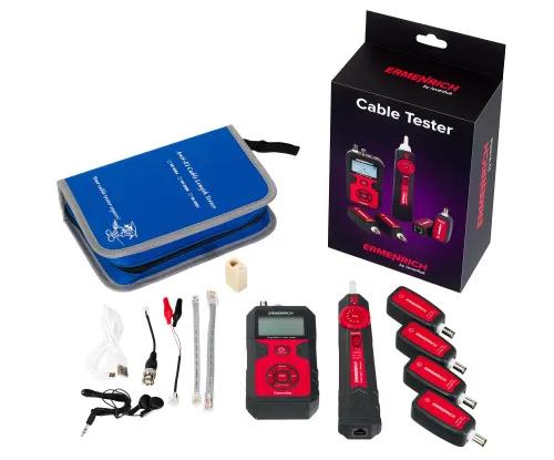 картинка тестер за кабели Ermenrich Ping SM110,  2