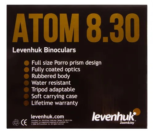 изображение бинокъл Levenhuk Atom 8x30,  15