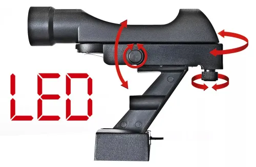 фотография телескоп Bresser Polaris-II AR-102/600 EQ-3 AT-3 със слънчев филтър,  6