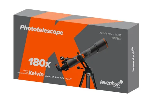 снимка фототелескоп Levenhuk Kelvin Nova PLUS 90/660,  6