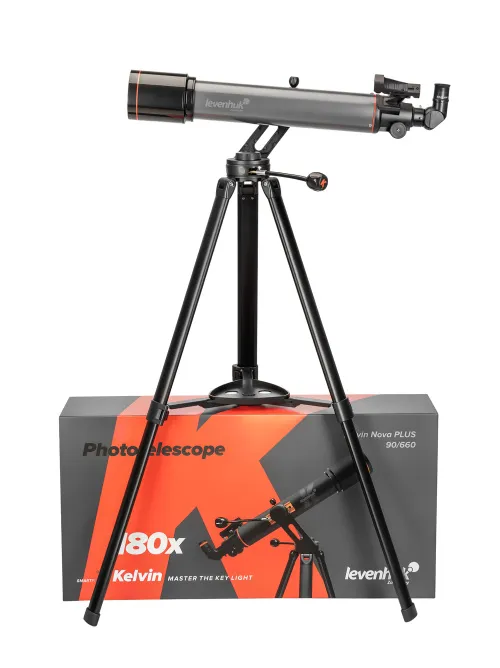 снимка фототелескоп Levenhuk Kelvin Nova PLUS 90/660,  2