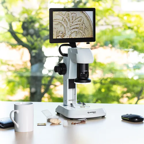 фотография микроскоп Bresser Analyth LCD,  2