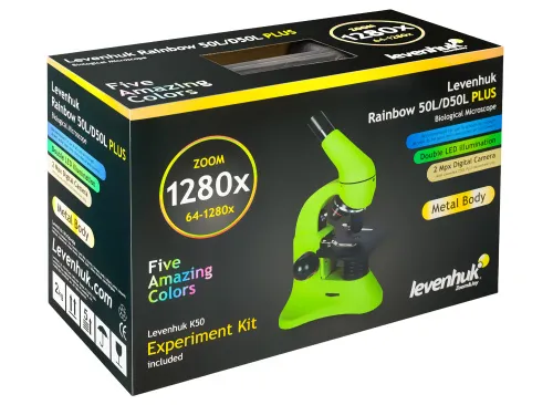 картина микроскоп Levenhuk Rainbow 50L PLUS,  19
