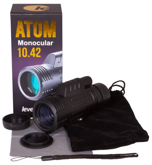 картинка монокъл Levenhuk Atom 10x42,  2