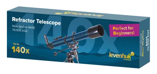 картинка телескоп Levenhuk New Skyline BASE 70/900 EQ2,  2