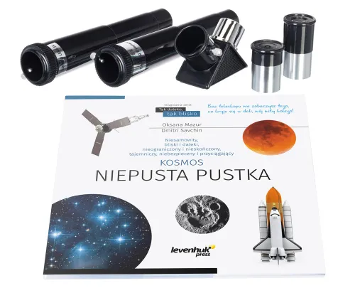 картина телескоп Levenhuk Discovery Spark 703 AZ с книга,  3
