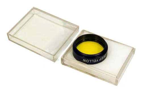 картинка оптичен филтър Levenhuk 1,25" №12 (жълт),  2