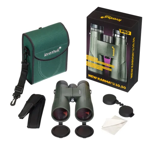 снимка бинокъл Levenhuk New Karma PRO ED 10x50,  4