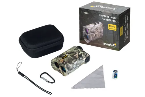 фотография лазерен далекомер за лов Levenhuk Camo LC1500,  2