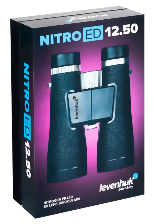 фотография бинокъл Levenhuk Nitro ED 12x50,  12