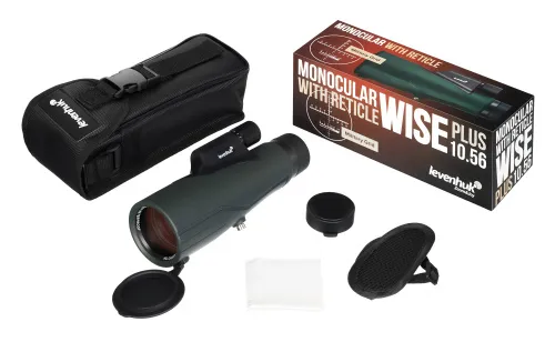 фотография монокъл с решетка Levenhuk Wise PLUS 10x56,  3