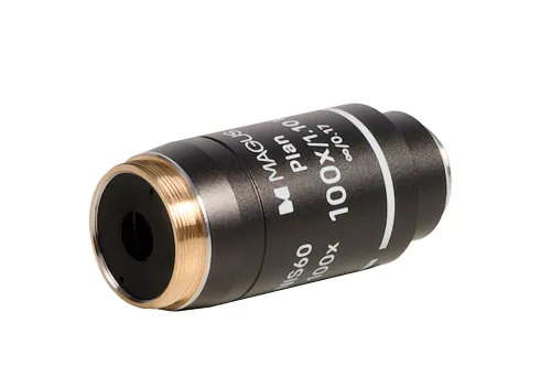 картина обектив MAGUS 100PL60 W Plan 100х/1,10 ∞/0,17 H 60 mm,  4