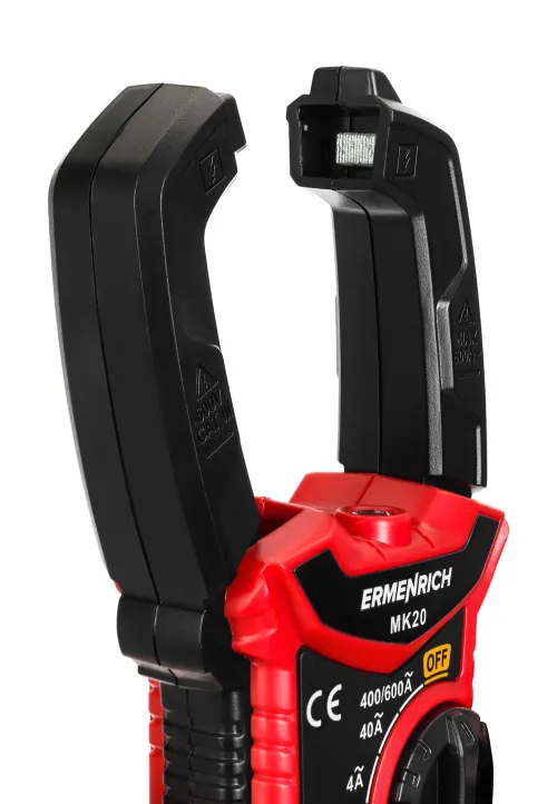 фотография цифрови амперметър клещи Ermenrich Ping MK20,  7