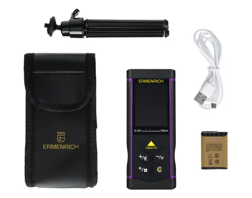 изображение лазерен измерител Ermenrich PRO LR100, с камера,  2