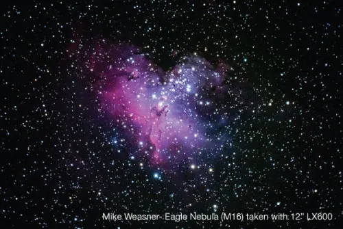 картина телескоп Meade LX600 12" F/8 ACF,  9