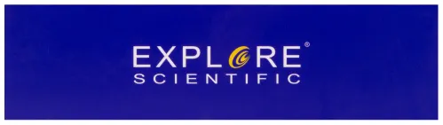 картина цифров прожекционен часовник RC Explore Scientific с показател на температурата на закрито, бял,  19