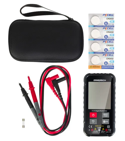 картинка цифров мултиметър Ermenrich Zing TC19,  8