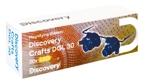 картинка увеличителни очила Levenhuk Discovery Crafts DGL 30,  10