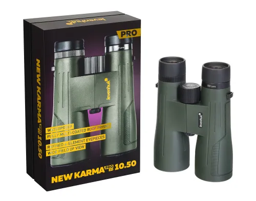 снимка бинокъл Levenhuk New Karma PRO ED 10x50,  5