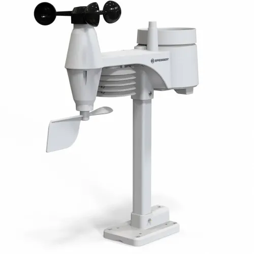 картинка метеорологична станция Bresser Wi-Fi 5-в-1 с цветен дисплей, бяла,  3