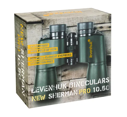 изображение бинокъл Levenhuk New Sherman PRO 10x50,  13