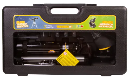 снимка комплект Bresser National Geographic: телескоп 50/360 AZ и микроскоп 40x–640x,  2