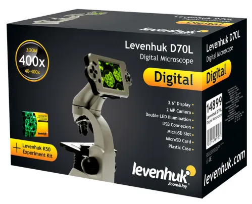 картина цифров биологичен микроскоп Levenhuk D70L,  12
