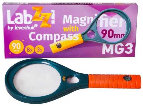изображение лупа Levenhuk LabZZ MG3 с компас,  2
