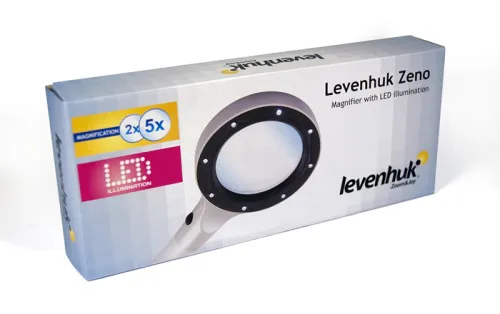 фотография лупа Levenhuk Zeno 400 LED, 2/4x, 88/21 mm, метал,  2