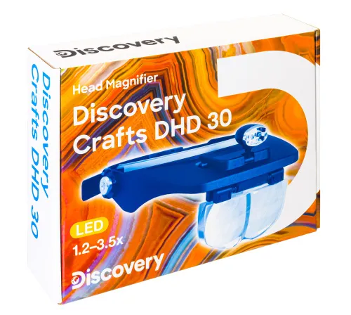 картинка лупа за глава Levenhuk Discovery Crafts DHD 30,  12