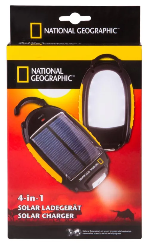 фотография зарядно устройство на слънчеви батерии Bresser National Geographic 4 в 1,  9