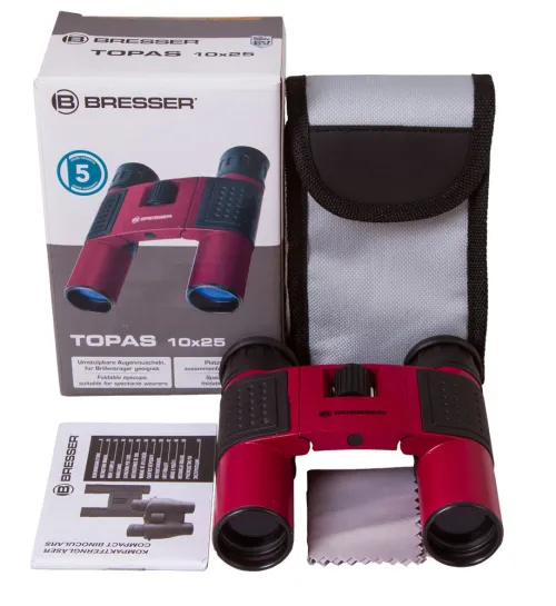 снимка бинокъл Bresser Topas 10x25,  6