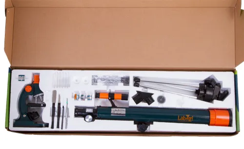 фотография комплект микроскоп и телескоп Levenhuk LabZZ MT2,  2