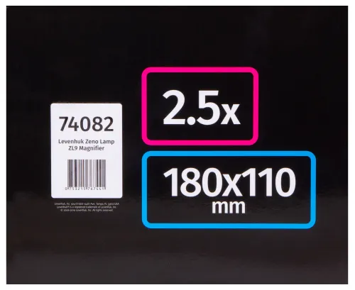 картина лупа Levenhuk Zeno Lamp ZL9,  13