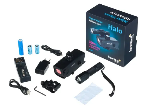 картинка оптика за пушки за нощно виждане Levenhuk Halo NVR50,  2