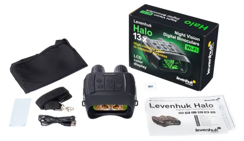 изображение цифров бинокъл за нощно виждане Levenhuk Halo 13X,  2