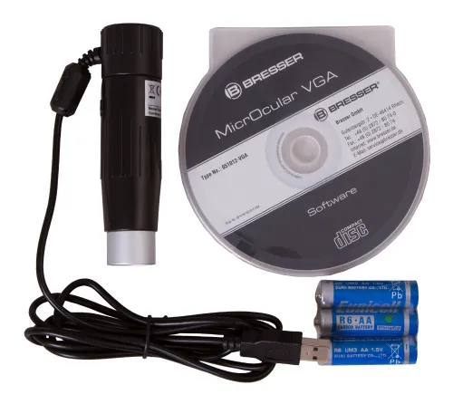 фотография цифров микроскоп Bresser National Geographic 40–1024x с калъф,  7