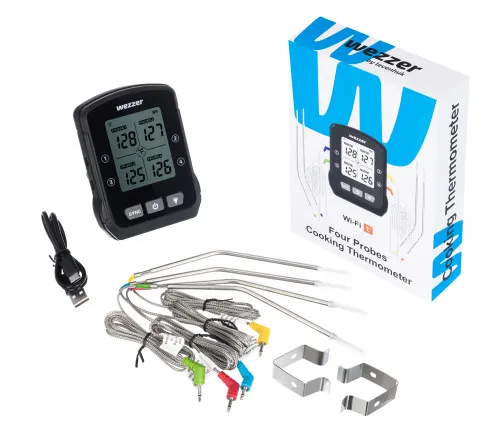 картина готварски термометър Levenhuk Wezzer Cook MT90,  2