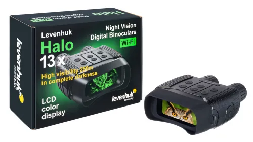 снимка цифров бинокъл за нощно виждане Levenhuk Halo 13X Wi-Fi,  3