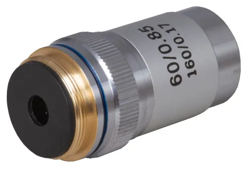 картина ахроматичен обектив Levenhuk MED 60x,  3