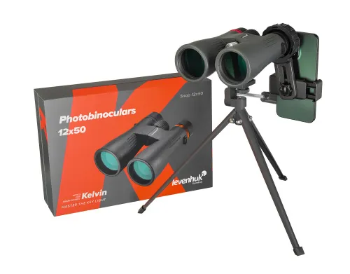 снимка фотобинокъл Levenhuk Kelvin Snap 12x50,  2
